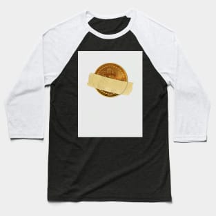 Bitcoin Taped Baseball T-Shirt